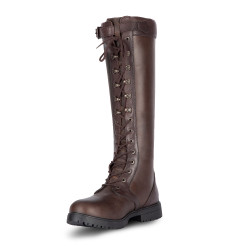 Shires Moretta Teramo veterschoenen voor buitenritten Donkerbruin Shires Moretta Teramo veterschoenen voor buitenritten Donkerbruin