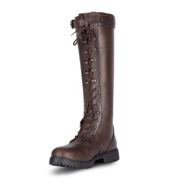 Shires Moretta Teramo veterschoenen voor buitenritten Donkerbruin Shires Moretta Teramo veterschoenen voor buitenritten Donkerbruin