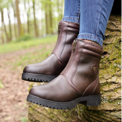 Boots de campagne zippées Atri Shires Moretta Marron Boots de campagne zippées Atri Shires Moretta Marron