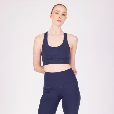 Sportbeha React Shires Aubrion Middernacht Blauw