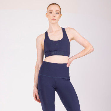Sportbeha React Shires Aubrion Middernacht Blauw