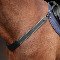 Elastische schoftband Shires Velociti Rapida Zwart
