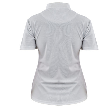 Wedstrijdshirt met korte mouwen Shires Aubrion Wit