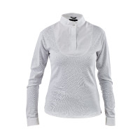 Wedstrijdshirt met lange mouwen Shires Aubrion Wit