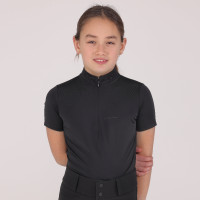 Chemise de concours Optima Gx jeune cavalier Shires Aubrion Noir