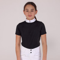 Chemise de concours Optima LX jeune cavalier Shires Aubrion Noir
