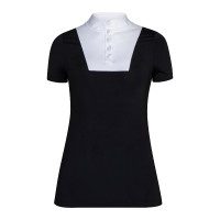 Wedstrijdshirt Optima MX Shires Aubrion Zwart