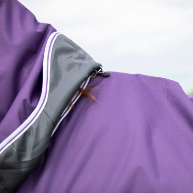 Buitendeken halsstuk Original 100 Shires Highlander Pruim Violet