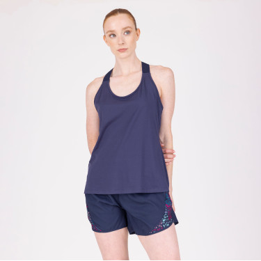 Technisch hemd React Shires Aubrion Middernacht Blauw