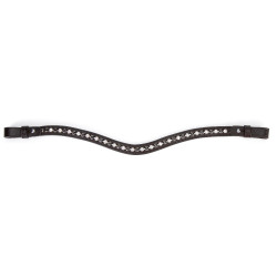 Zwarte strass-frontdeel Shires Velociti Gara Bruin Zwarte strass-frontdeel Shires Velociti Gara Bruin