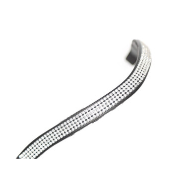 Frontal strass petit Shires Velociti Gara Noir