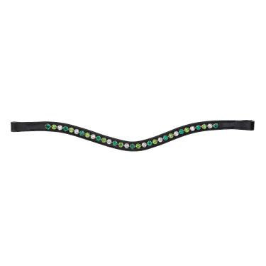 Frontal strass vert Shires Velociti Gara Noir Frontal strass vert Shires Velociti Gara Noir
