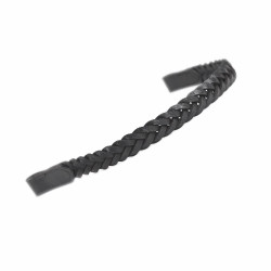Frontal tressé Shires Velociti Gara Noir