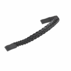 Frontal tressé Shires Velociti Gara Noir