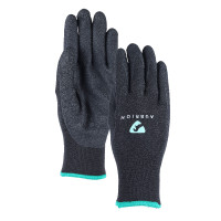 Gants d'écurie hiver polyvalents Shires Aubrion Noir