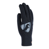 Gants d'écurie SuperGrip Shires Aubrion Noir
