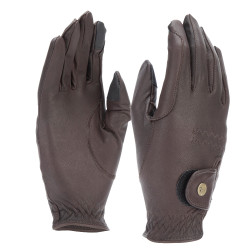 Gants d'équitation Estade Shires Aubrion Marron