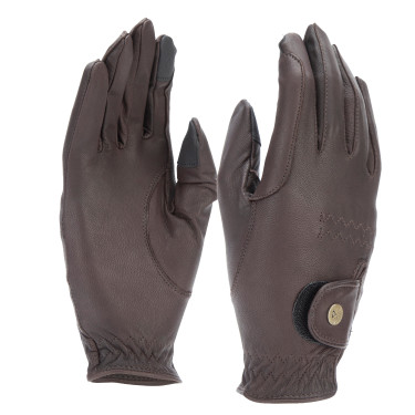 Shires Aubrion Estade rijhandschoenen Bruin