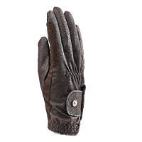Gants d'équitation Stadium Shires Aubrion Marron