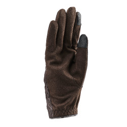 Gants d'équitation Stadium Shires Aubrion Marron