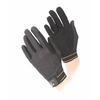 Gants d'équitation Stratos enfant Shires Aubrion Noir