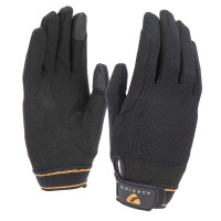 Shires Aubrion Stratos SportFit rijhandschoenen Zwart