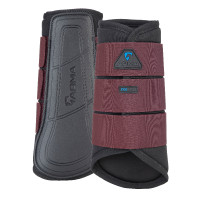Gesloten peesbeschermers Nx-Pro Shires Arma Zwart kersenrood