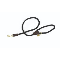 Laisse pour chien en corde Shires Digby & Fox Noir Laisse pour chien en corde Shires Digby & Fox Noir