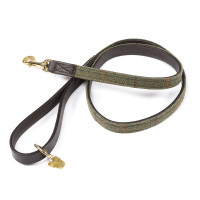 Laisse pour chien en tweed Shires Digby & Fox Carreaux rouge / jaune / bleu Motifs