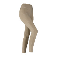 Legging d'équitation Hudson fille Shires Aubrion Beige