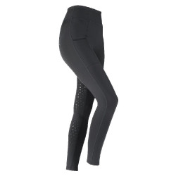 Legging d'équitation Hudson Shires Aubrion Noir