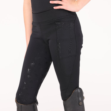 Legging d'équitation Optima Gx jeune cavalier Shires Aubrion Noir Legging d'équitation Optima Gx jeune cavalier Shires Aubrion Noir