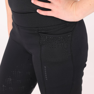 Legging d'équitation Optima Gx jeune cavalier Shires Aubrion Noir Legging d'équitation Optima Gx jeune cavalier Shires Aubrion Noir