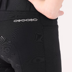 Legging d'équitation Optima LX jeune cavalier Shires Aubrion Noir Legging d'équitation Optima LX jeune cavalier Shires Aubrion Noir