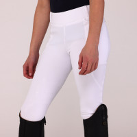 Legging d'équitation Optima LX jeune cavalier Shires Aubrion Blanc Legging d'équitation Optima LX jeune cavalier Shires Aubrion Blanc