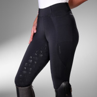 Legging d'équitation Optima LX Shires Aubrion Noir Legging d'équitation Optima LX Shires Aubrion Noir