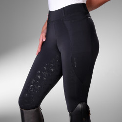 Legging d'équitation Optima LX Shires Aubrion Noir Legging d'équitation Optima LX Shires Aubrion Noir