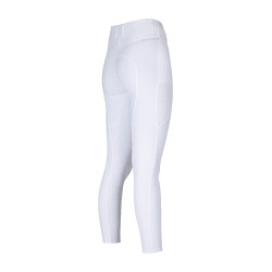 Legging d'équitation Optima LX Shires Aubrion Blanc