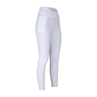 Legging d'équitation Optima MX Shires Aubrion Blanc