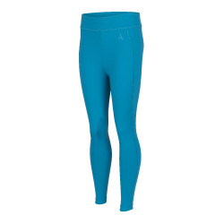 Legging d'équitation React Rhythm jeune cavalier Shires Aubrion Martin-pêcheur Bleu