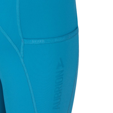 Legging d'équitation React Rhythm jeune cavalier Shires Aubrion Martin-pêcheur Bleu