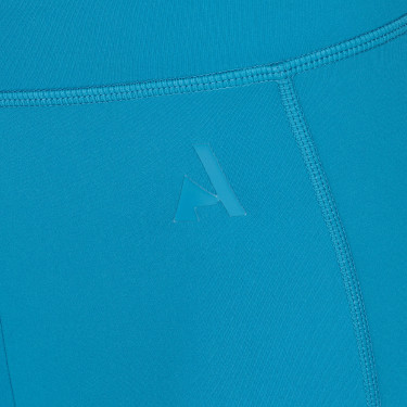 Legging d'équitation React Rhythm jeune cavalier Shires Aubrion Martin-pêcheur Bleu