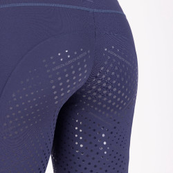 Legging d'équitation React Sculpt Shires Aubrion Minuit Bleu