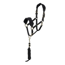 Licol et longe polaire Shires Arma Noir
