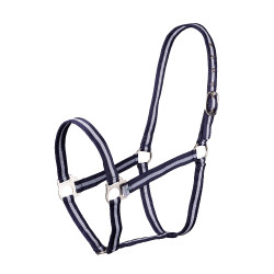 Licol Shires Wessex Marine / argent Bleu
