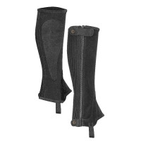 Mini-chaps en daim enfant Shires Moretta Noir Mini-chaps en daim enfant Shires Moretta Noir