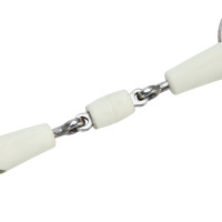 Mors gag deux anneaux double brisure EquiKind Softie Shires Acier Argent