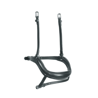 Muserolle française ergonomique Shires Velociti Rapida Noir