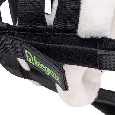 Panier de pâturage amovible AirFlow Deluxe noir Shires FreeGraze