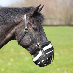 Panier de pâturage amovible AirFlow Deluxe noir Shires FreeGraze